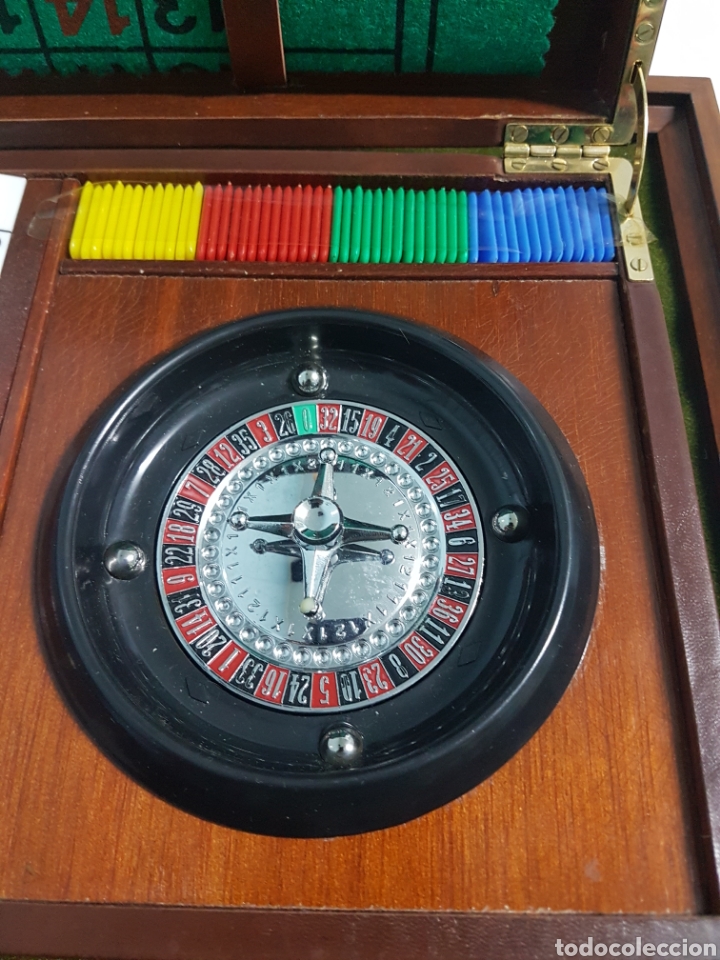 Juegos de mesa: CAJA DE JUEGOS CON RULETA - Foto 2