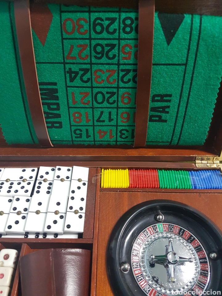 Juegos de mesa: CAJA DE JUEGOS CON RULETA - Foto 4