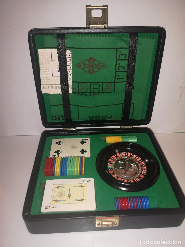Juegos de mesa: Malet&iacute;n de juegos de casino - Foto 1