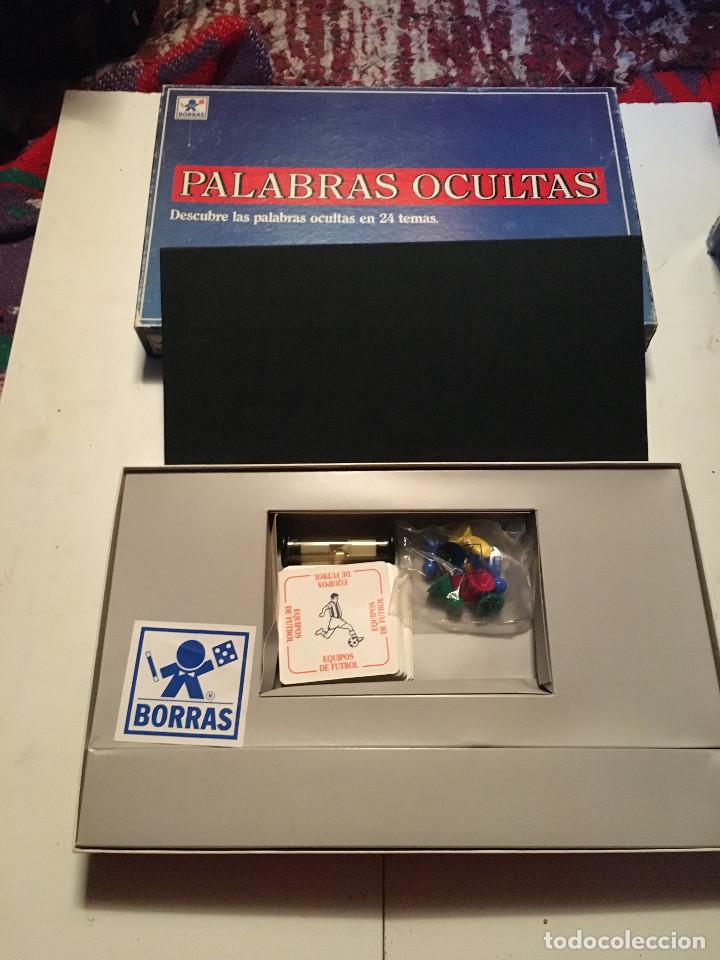 Juegos de mesa: PALABRAS OCULTAS - BORRAS - Foto 2