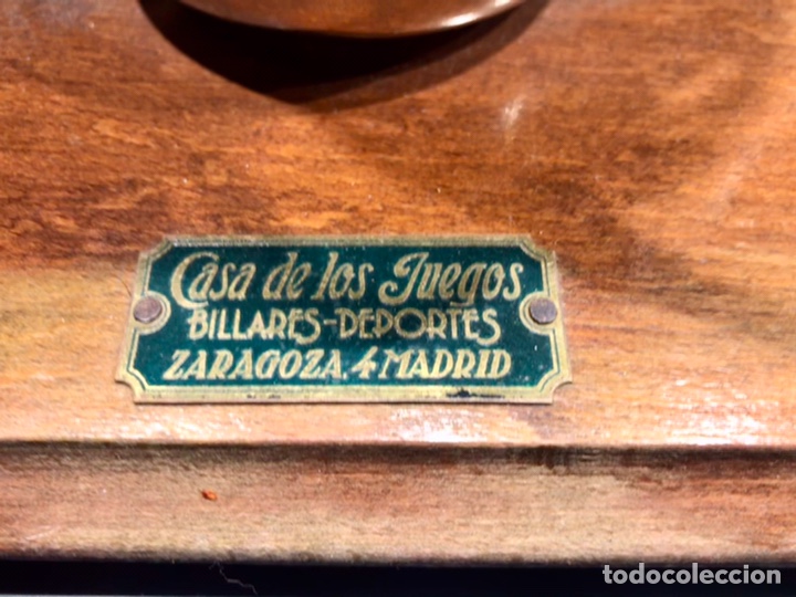 Juegos de mesa: Antiguo bingo de bombo - Foto 3
