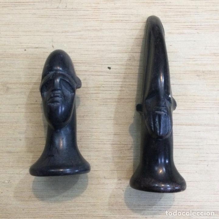 Juegos de mesa: Ajedrez en piedra tallado. Procencia Kenia. - Foto 2