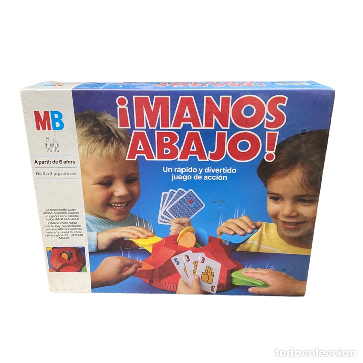 Board Games: Juego Manos Abajo MB 1988 Nuevo