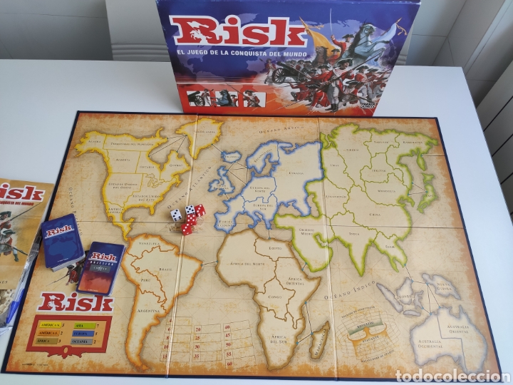 Juegos de mesa: Risk. 6 jugadores, Parker 2004, Completo - Foto 3
