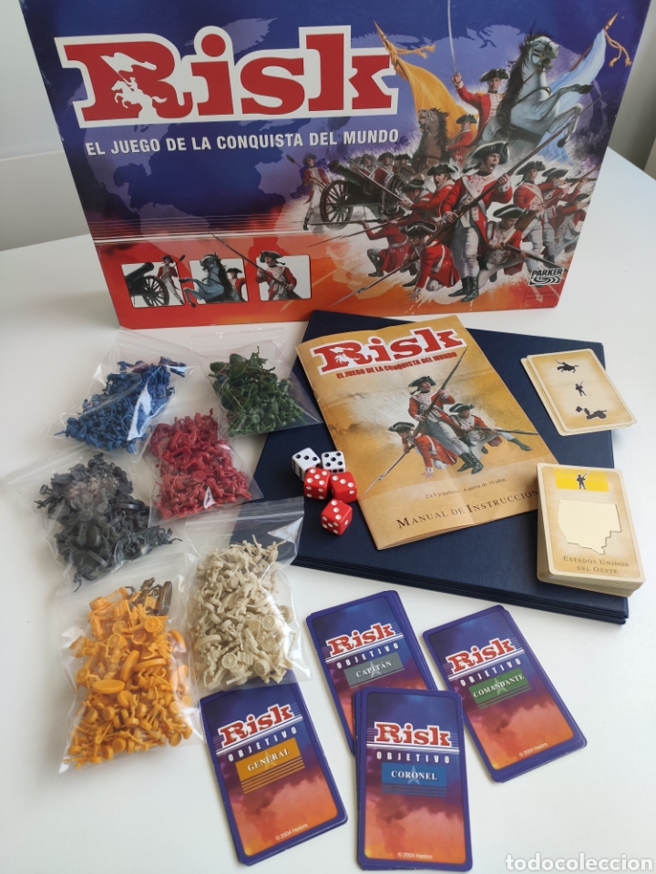 Juegos de mesa: Risk. 6 jugadores, Parker 2004, Completo - Foto 6