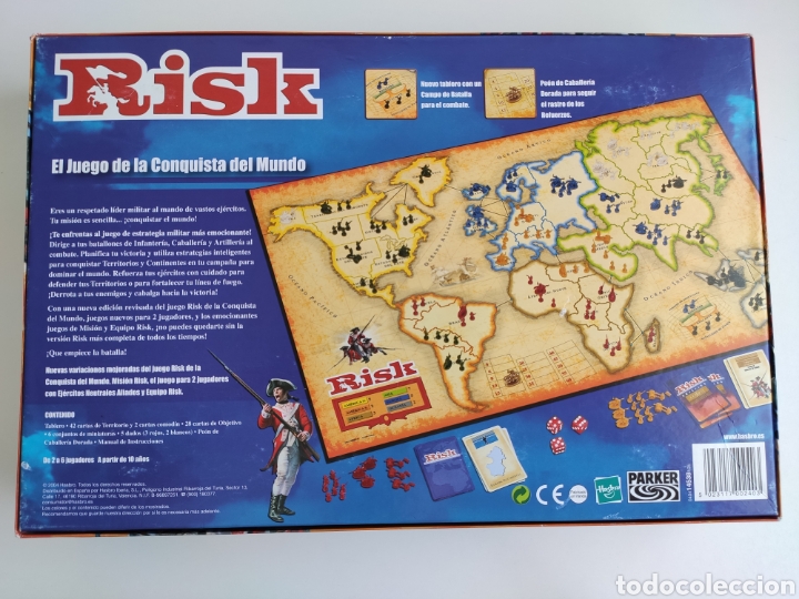 Juegos de mesa: Risk. 6 jugadores, Parker 2004, Completo - Foto 7