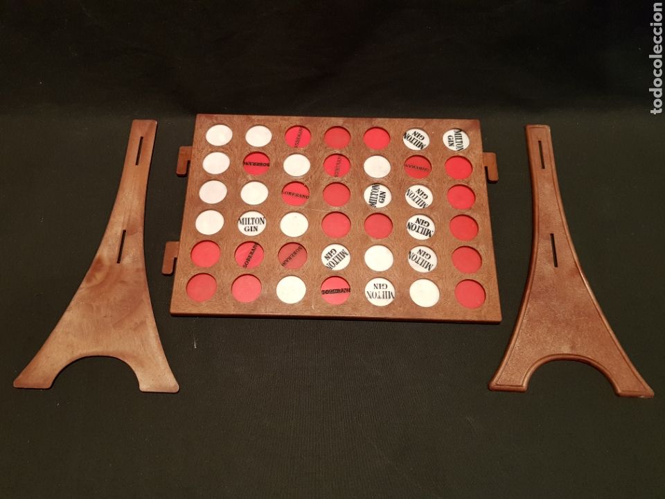 Juegos de mesa: Las 4 en raya promocional Soberano y Milton Gin - Foto 1