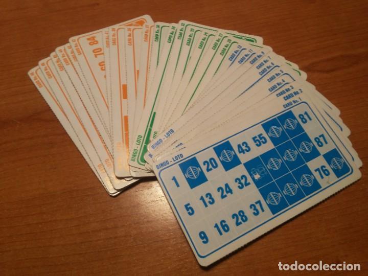 Juegos de mesa: Lote de cartones de Bingo de distintos formatos - Foto 4