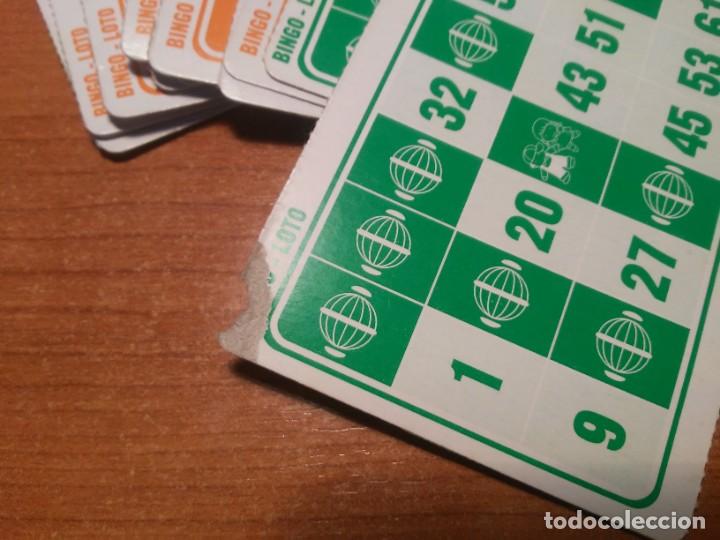 Juegos de mesa: Lote de cartones de Bingo de distintos formatos - Foto 5