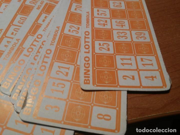 Juegos de mesa: Lote de cartones de Bingo de distintos formatos - Foto 6