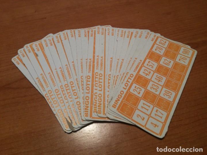 Juegos de mesa: Lote de cartones de Bingo de distintos formatos - Foto 8