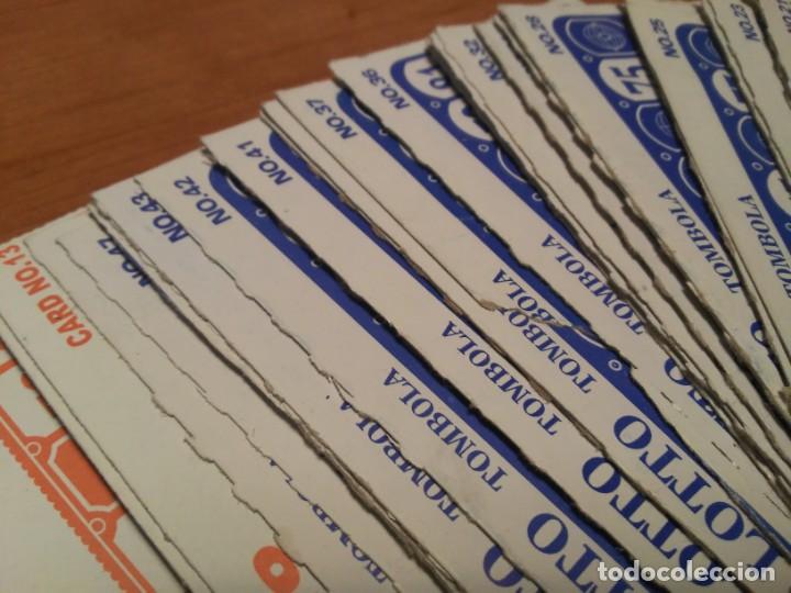 Juegos de mesa: Lote de cartones de Bingo de distintos formatos - Foto 10