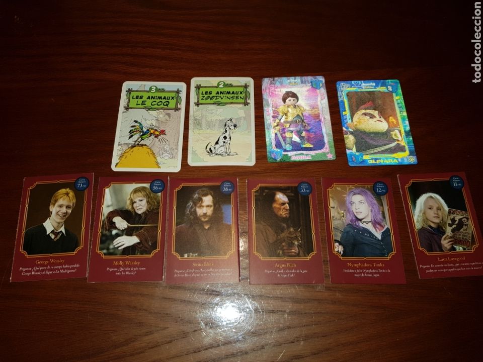 Juegos de mesa: Cartas variadas Ast&eacute;rix, Playmobil, Harry Potter - Foto 1