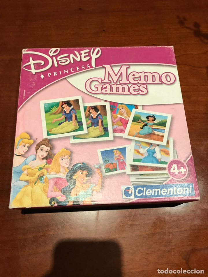 Juegos de mesa: Disney memory games princesas. Coj&iacute;n de regalo - Foto 1