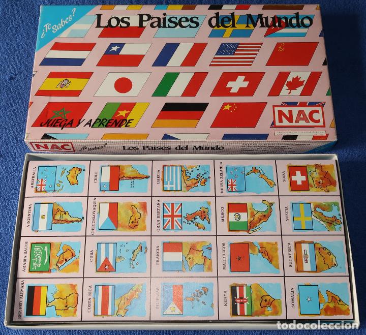 Juegos de mesa: Los paises del Mundo - NAC (1983) &iexcl;completo e impecable! - Foto 2