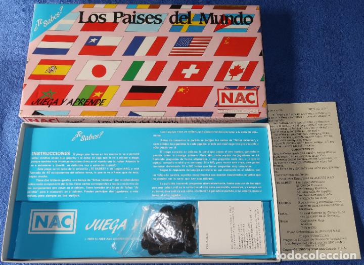 Juegos de mesa: Los paises del Mundo - NAC (1983) &iexcl;completo e impecable! - Foto 3