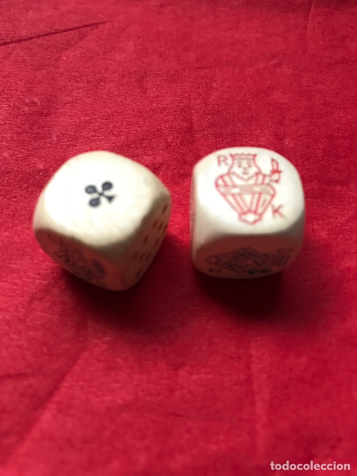 Juegos de mesa: Dos dados de poker - Foto 1