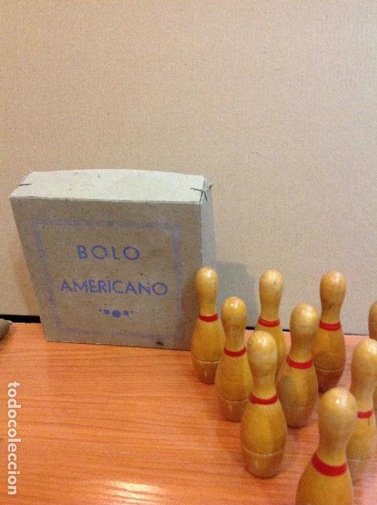 Juegos de mesa: Caja de bolos. americanos - Foto 3