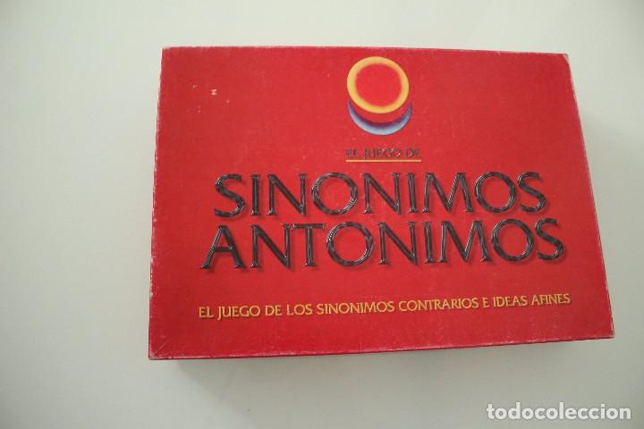 Juegos de mesa: SINONIMOS Y ANTONIMOS - Foto 1