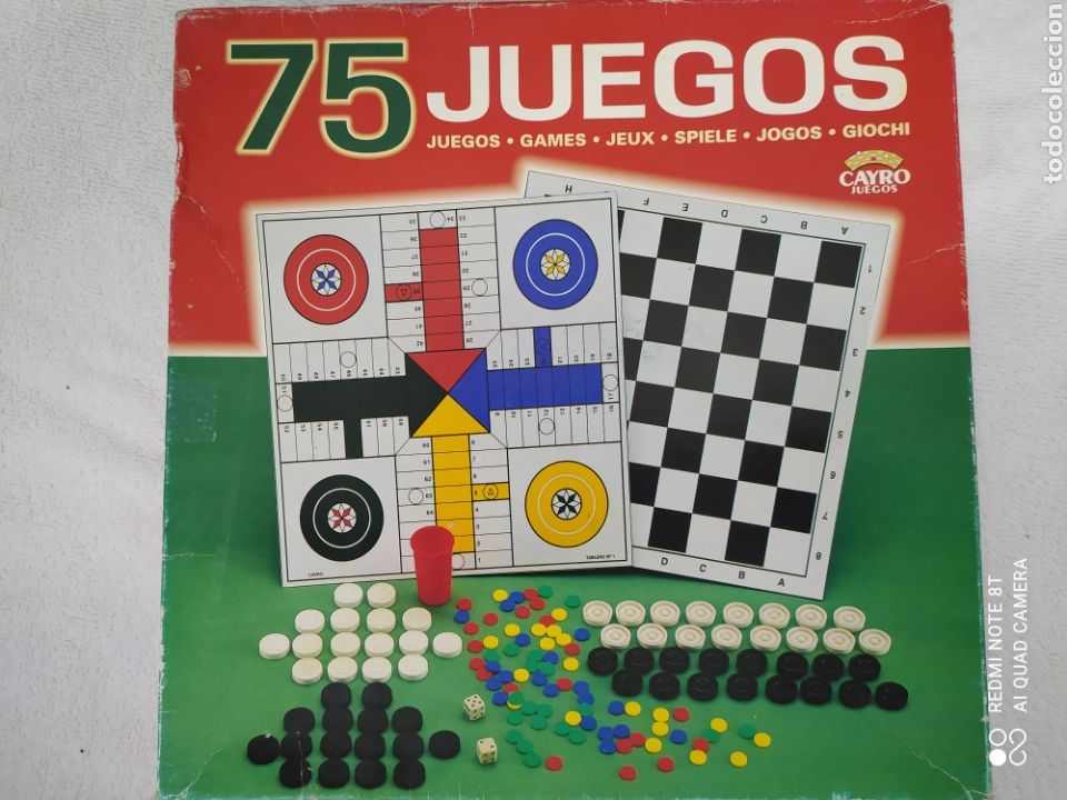 Juegos de mesa: 75 juegos Cayro - Foto 1