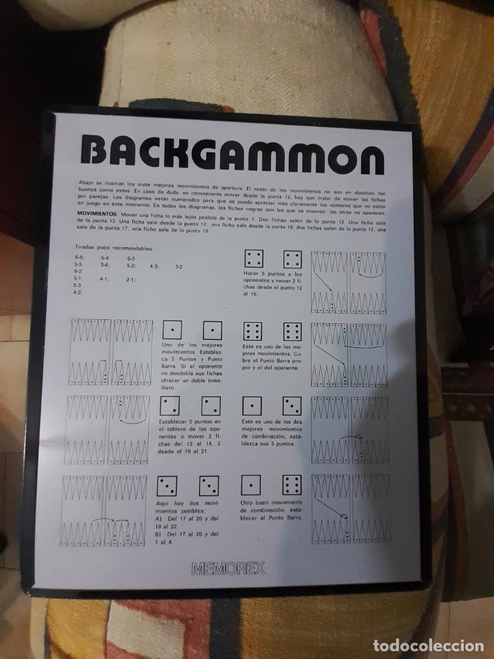 Juegos de mesa: Backgammon Memorex magn&eacute;tico - Foto 4