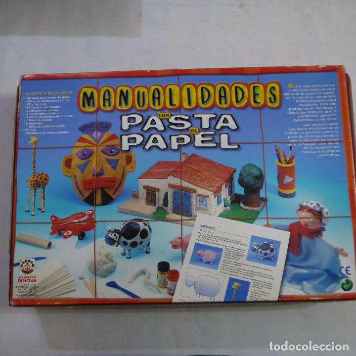 Juegos de mesa: MANUALIDADES CON PASTA DE PAPEL - DINOVA - Foto 2