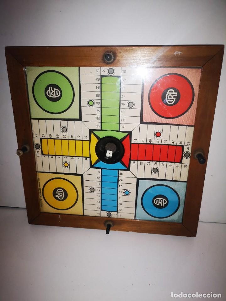 Juegos de mesa: Parch&iacute;s antig&uuml;o de madera 35*35 - Foto 1
