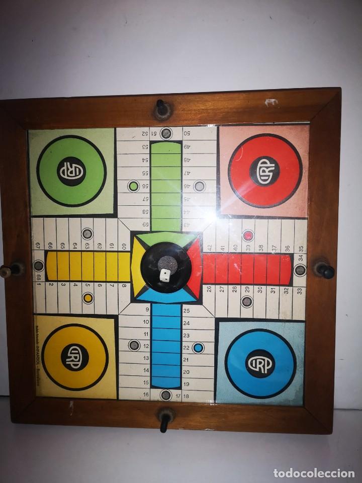 Juegos de mesa: Parch&iacute;s antig&uuml;o de madera 35*35 - Foto 2