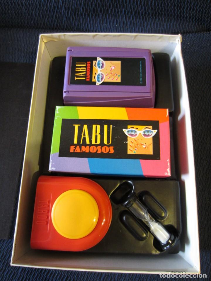 Juegos de mesa: Tabu Famosos (MB 1992) - Foto 13
