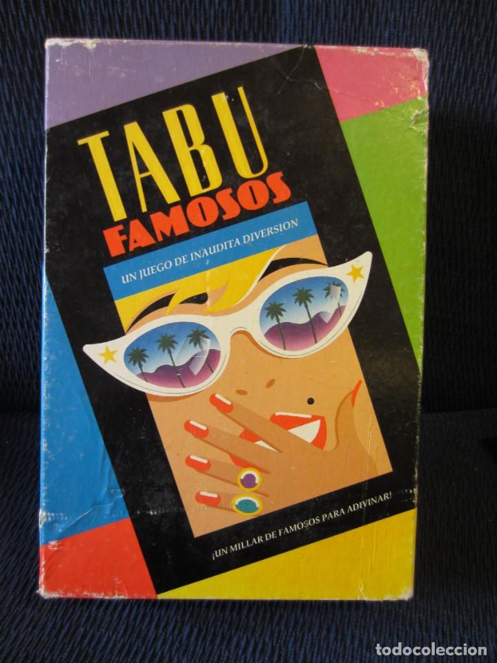 Juegos de mesa: Tabu Famosos (MB 1992) - Foto 15