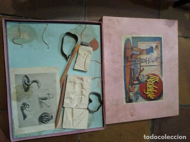 Juegos de mesa: Antiguo juego infantil de modelaje. - Foto 2