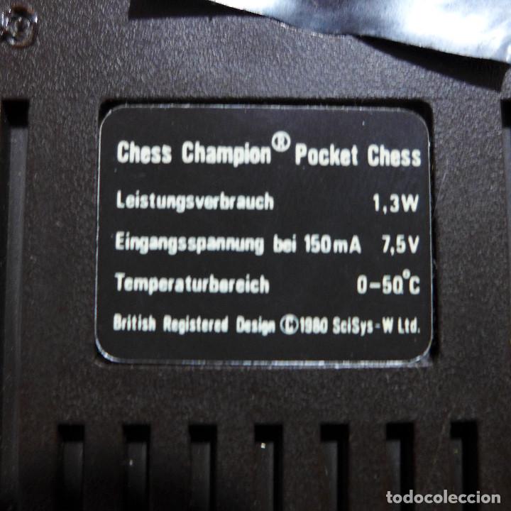 Juegos de mesa: CHESS CHAMPION POCKET CHESS SCISYS - Foto 9