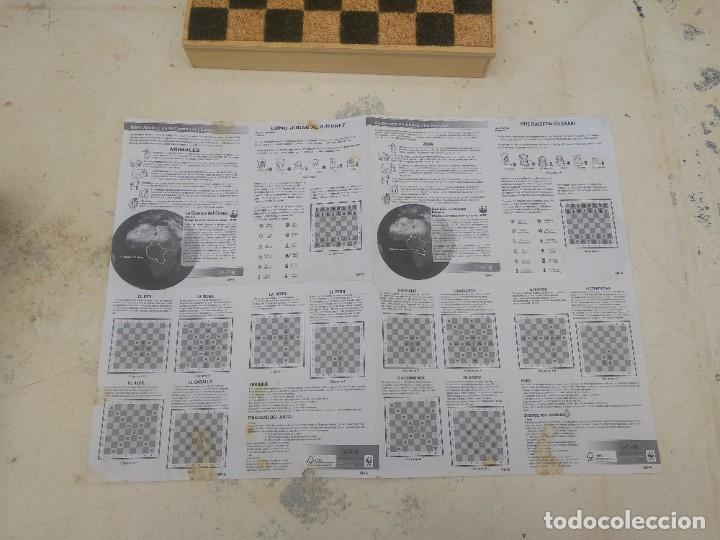 Juegos de mesa: Ajedrez madera de animales del Congo - Foto 3