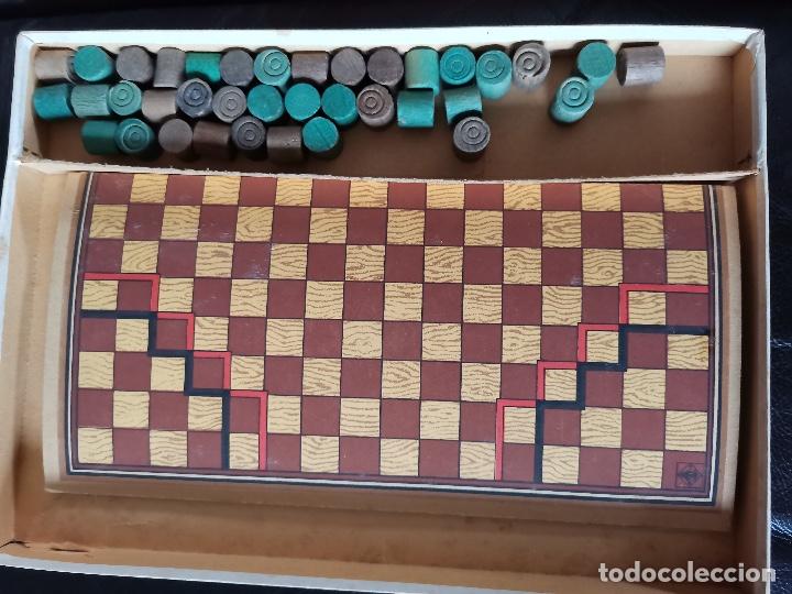 Juegos de mesa: ANTIGUO JUGUETE - HALMA RARO - Foto 2