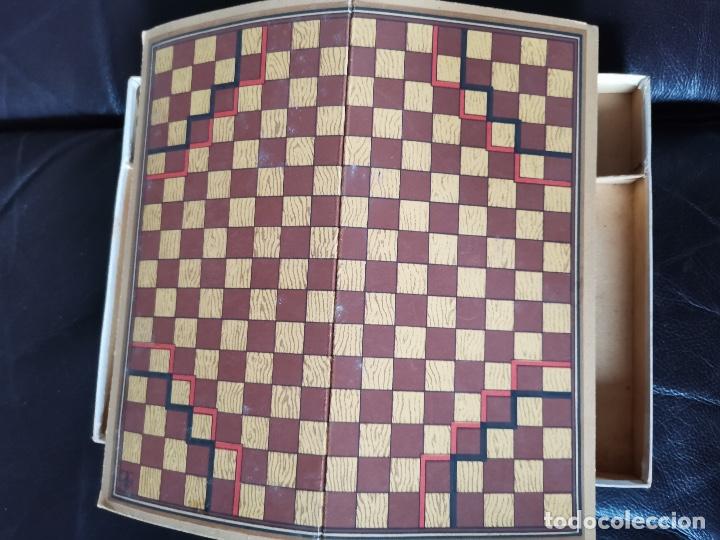 Juegos de mesa: ANTIGUO JUGUETE - HALMA RARO - Foto 4