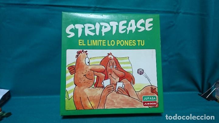Juegos de mesa: CURIOSO JUEGO DE MESA STRIPTEASE DE JUFASA, 1989 - Foto 1