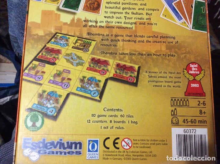 Juegos de mesa: Alhambra dirk henn juego mesa en ingles - Foto 11