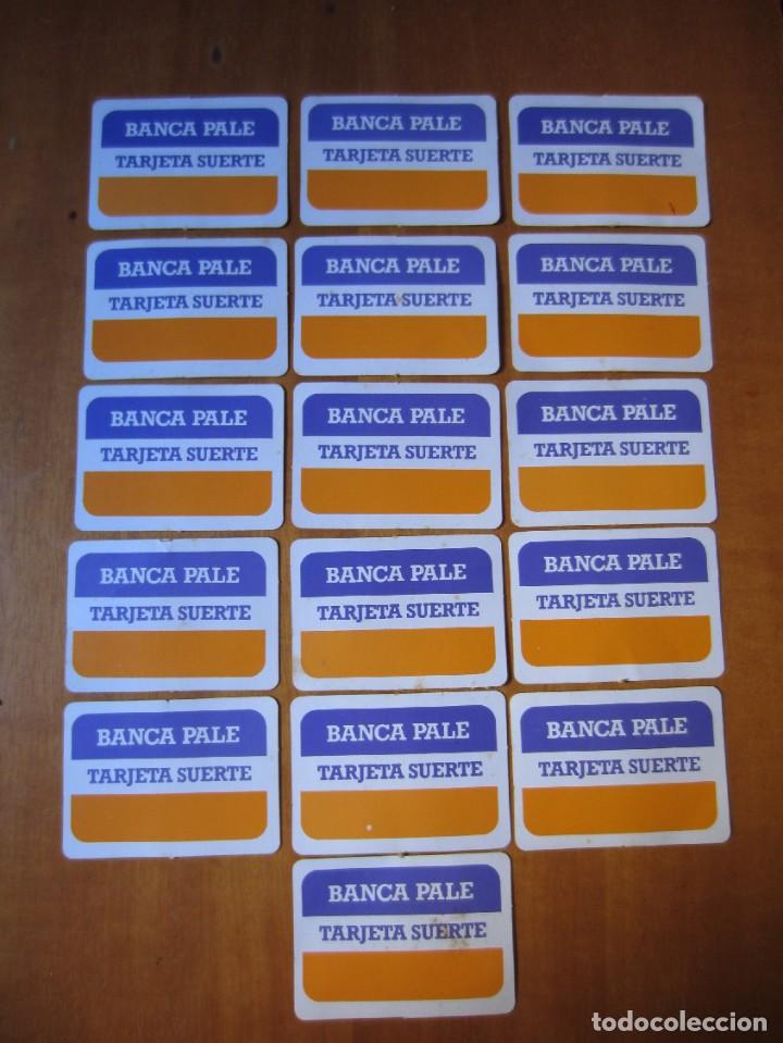 Juegos de mesa: Tarjetas Suerte Banca Pale (El Pale de Cefa) - Foto 1