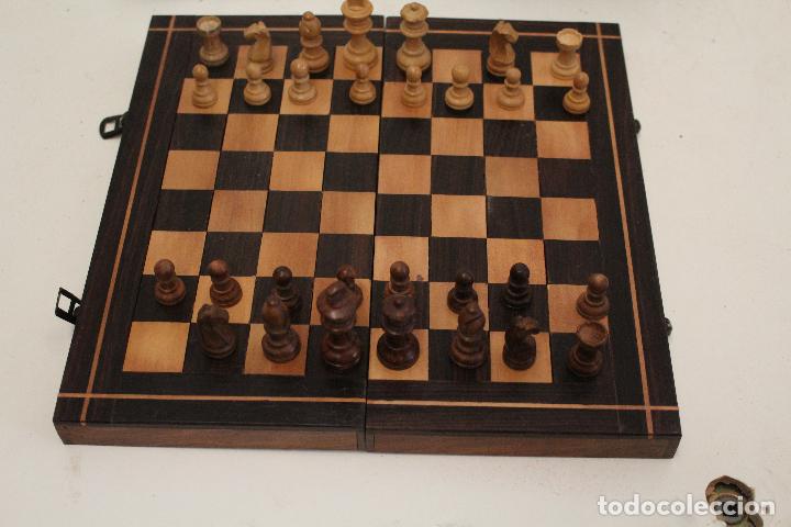 Juegos de mesa: ajedrez madera palo de rosa - Foto 4