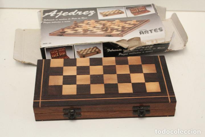 Juegos de mesa: ajedrez madera palo de rosa - Foto 5
