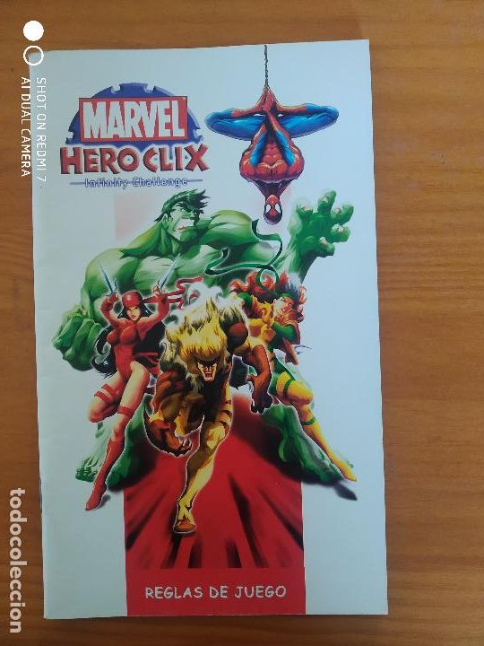 Juegos de mesa: MARVEL HEROCLIX INFINITY CHALLENGE REGLAS DE JUEGO ESPA&Ntilde;OL (6Q) - Foto 1