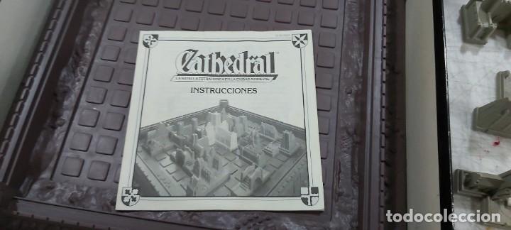 Juegos de mesa: ANTIGUO JUEGO DE MESA CATHEDRAL COMPLETO - Foto 6