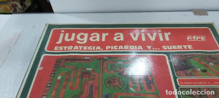 Juegos de mesa: ANTIGUO JUEGO DE MESA JUGAR A VIVIR - Foto 2