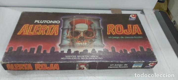 Juegos de mesa: ANTIGUO JUEGO DE MESA ALERTA ROJA DE CEFA COMPLETO - Foto 1