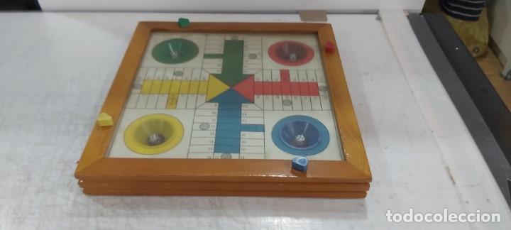 Juegos de mesa: ANTIGUO PARCHIS DE MADERA - Foto 1