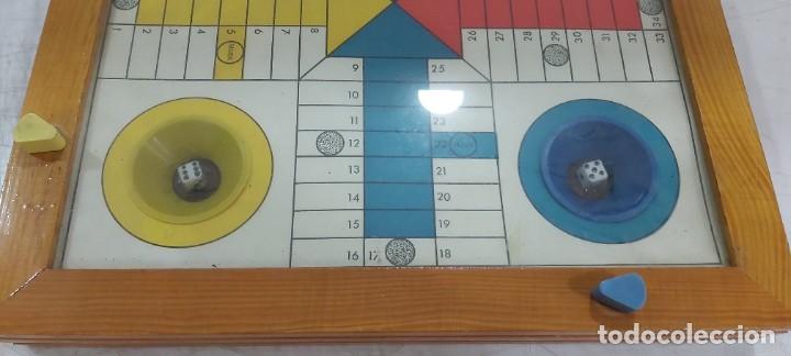 Juegos de mesa: ANTIGUO PARCHIS DE MADERA - Foto 3