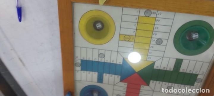 Juegos de mesa: ANTIGUO PARCHIS DE MADERA - Foto 4