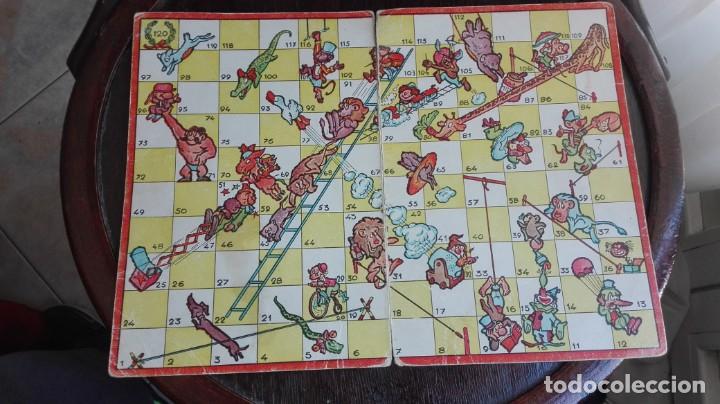 Juegos de mesa: Tablero de juego d&eacute;cada de los 50 a los 60 - Foto 1
