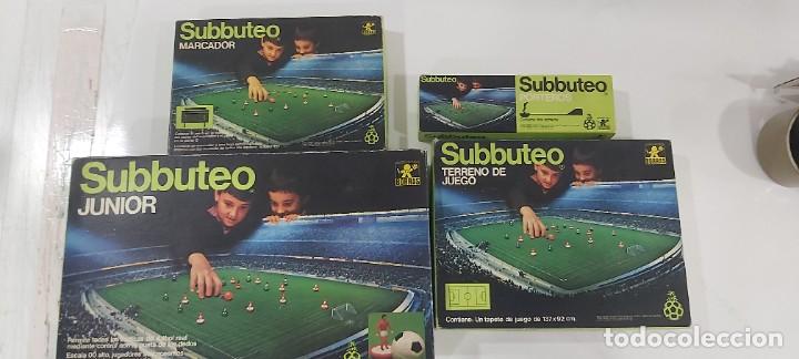 Juegos de mesa: LOTE DE JUEGO SUBBUTEO DE BORRAS - Foto 1
