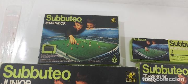 Juegos de mesa: LOTE DE JUEGO SUBBUTEO DE BORRAS - Foto 2